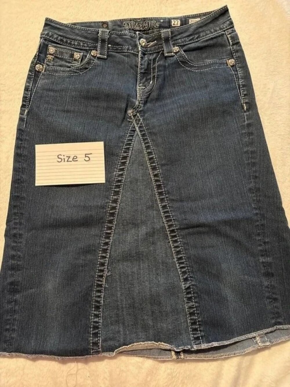 Jean skirt